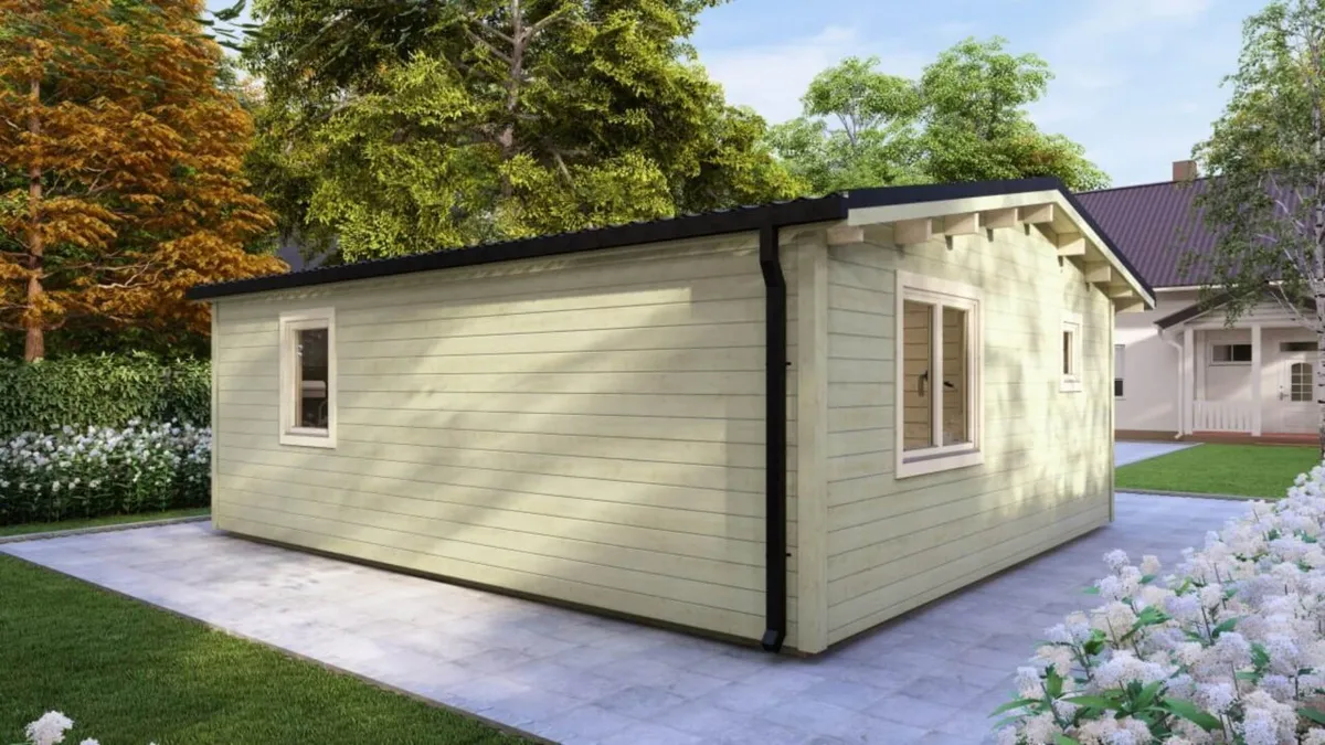 One Bedroom B2 Log Cabin 6.4m x 5.9m photo 6