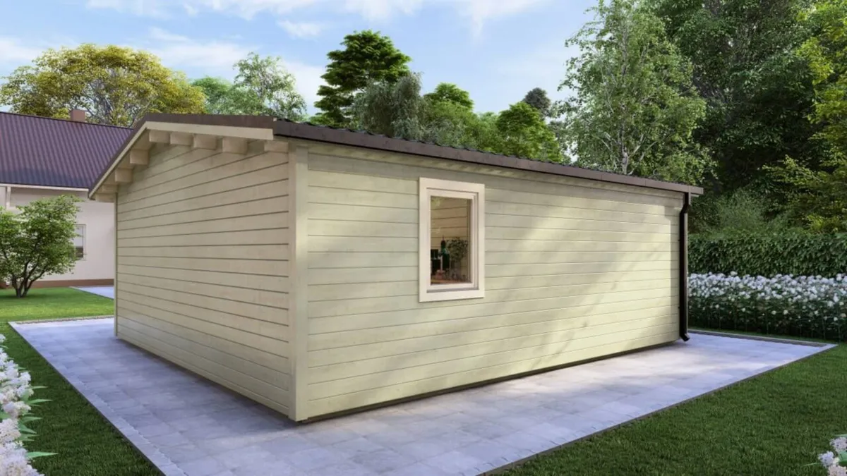 One Bedroom B2 Log Cabin 6.4m x 5.9m photo 7