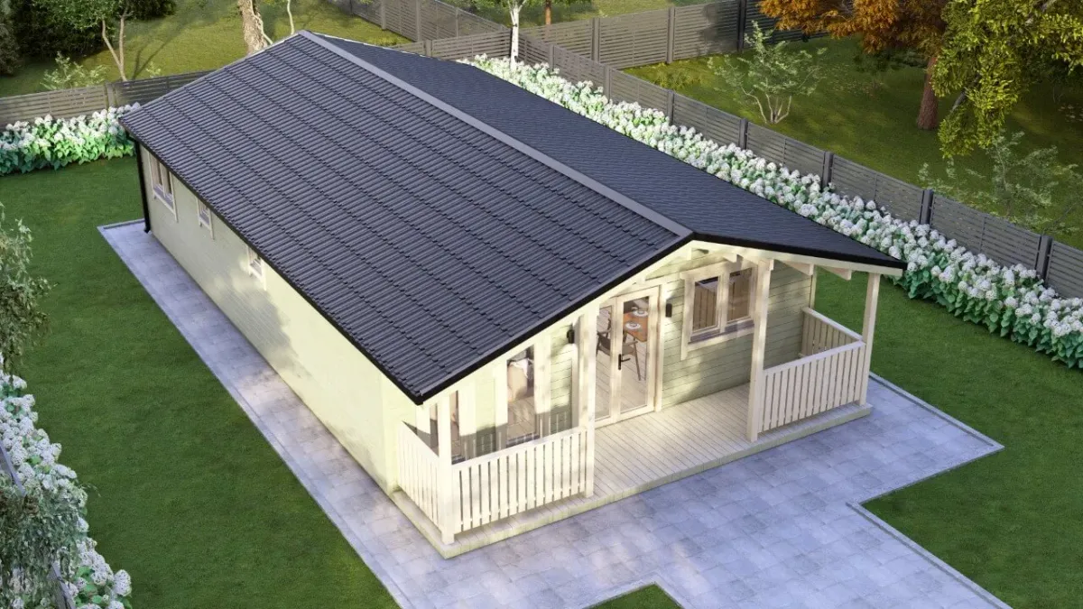 Three Bed A Log Cabin 7m x 12.5m photo 5