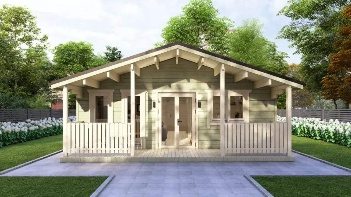 Three Bed A Log Cabin 7m x 12.5m photo 6