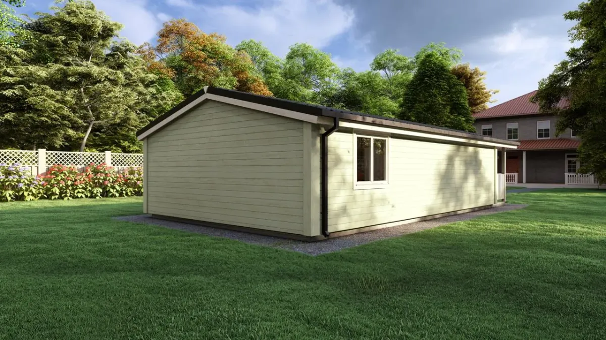 Two Bed A Log Cabin 5.9m x 11m photo 3