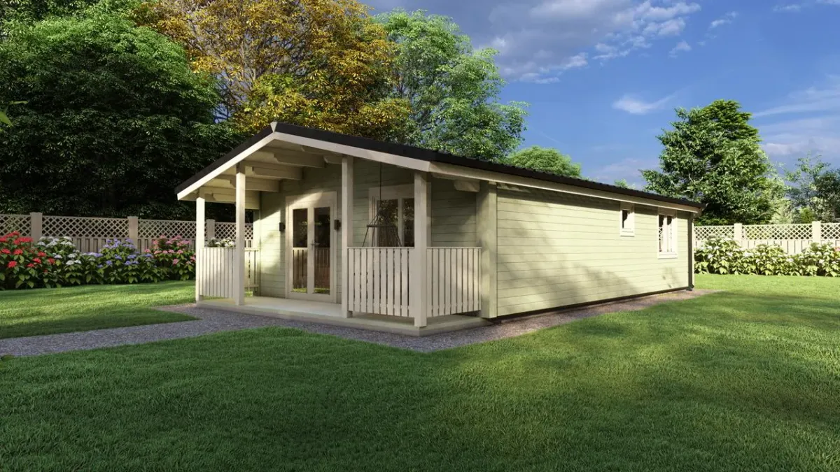 Two Bed A Log Cabin 5.9m x 11m photo 6