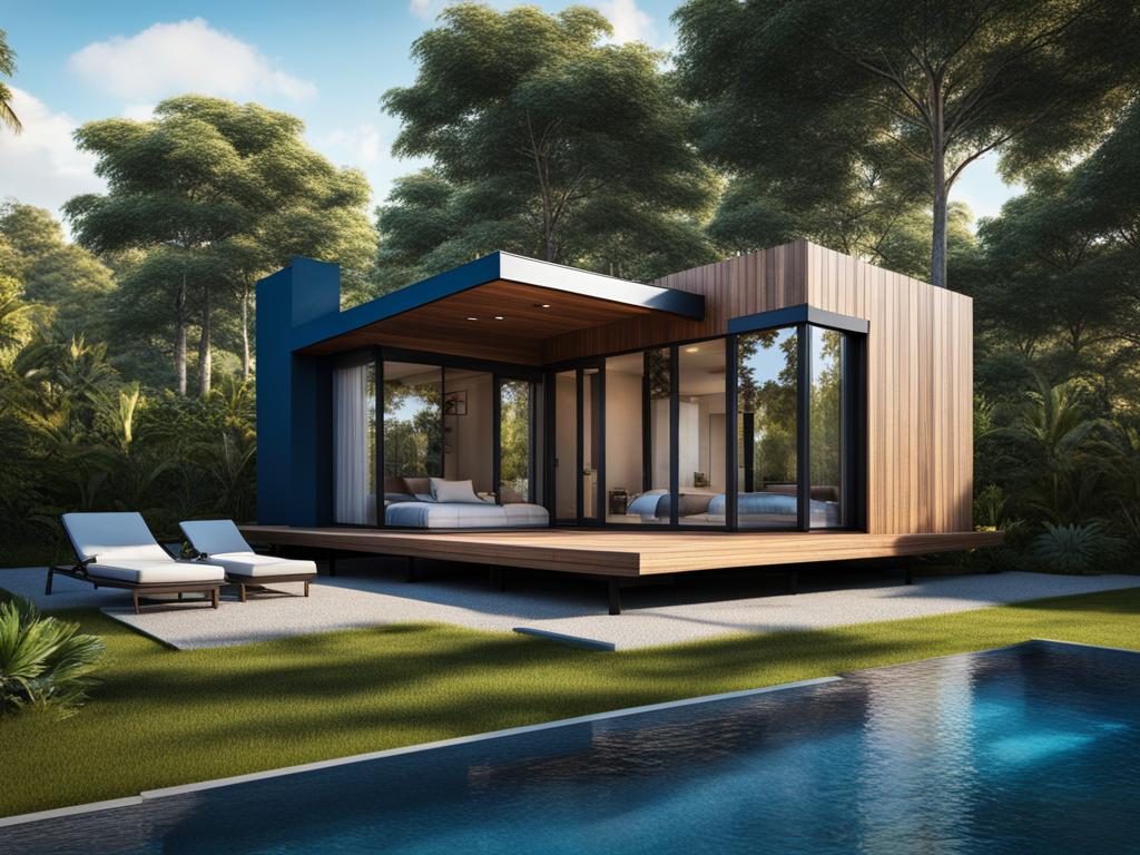 contemporary tiny home contemporary tiny home