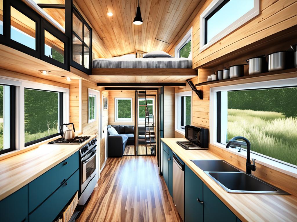 double decker tiny house
