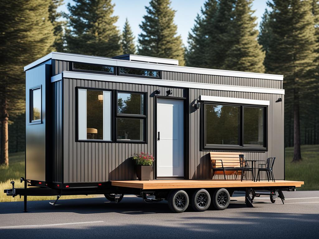 semi trailer tiny home
