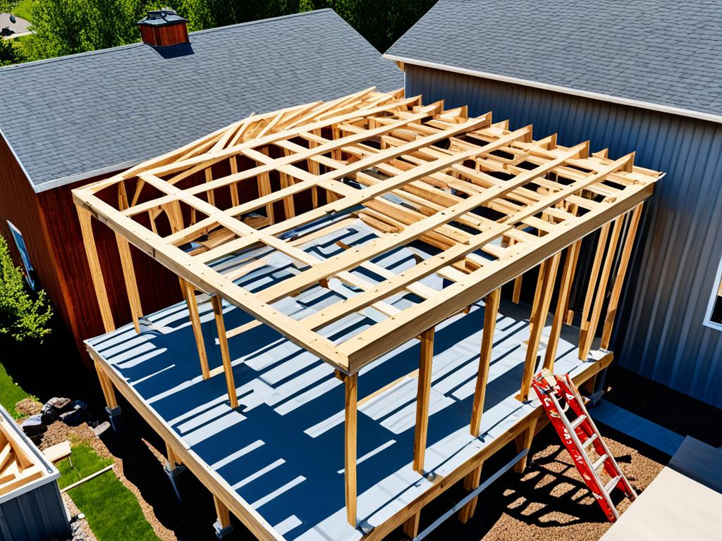 tiny house roof installation tiny house roof installation