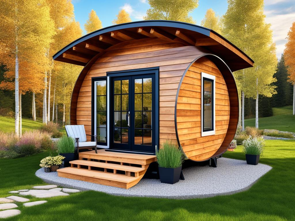 barrel tiny house