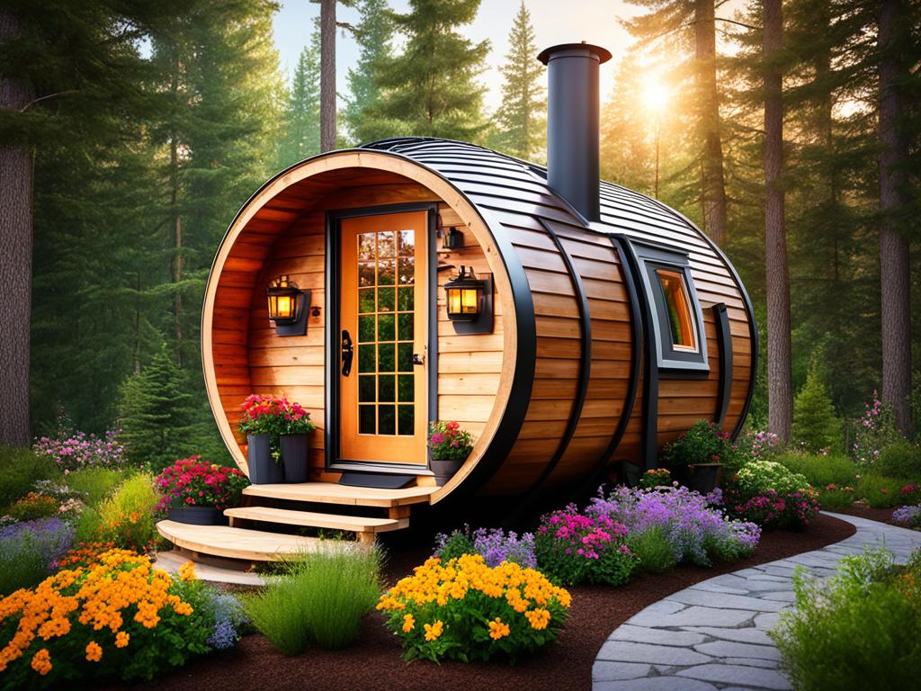 barrel tiny house