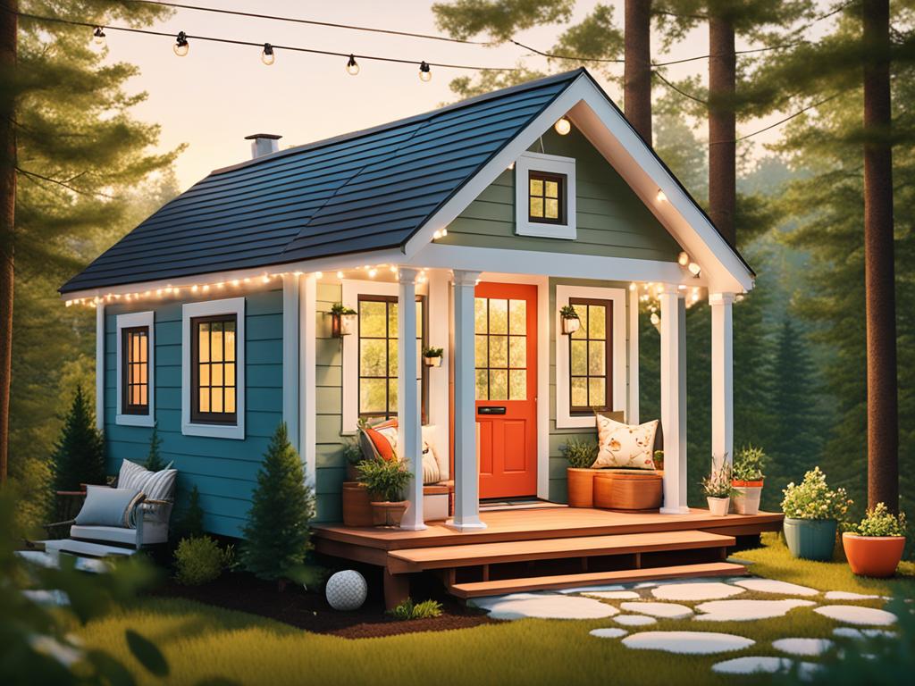 tiny house porch ideas
