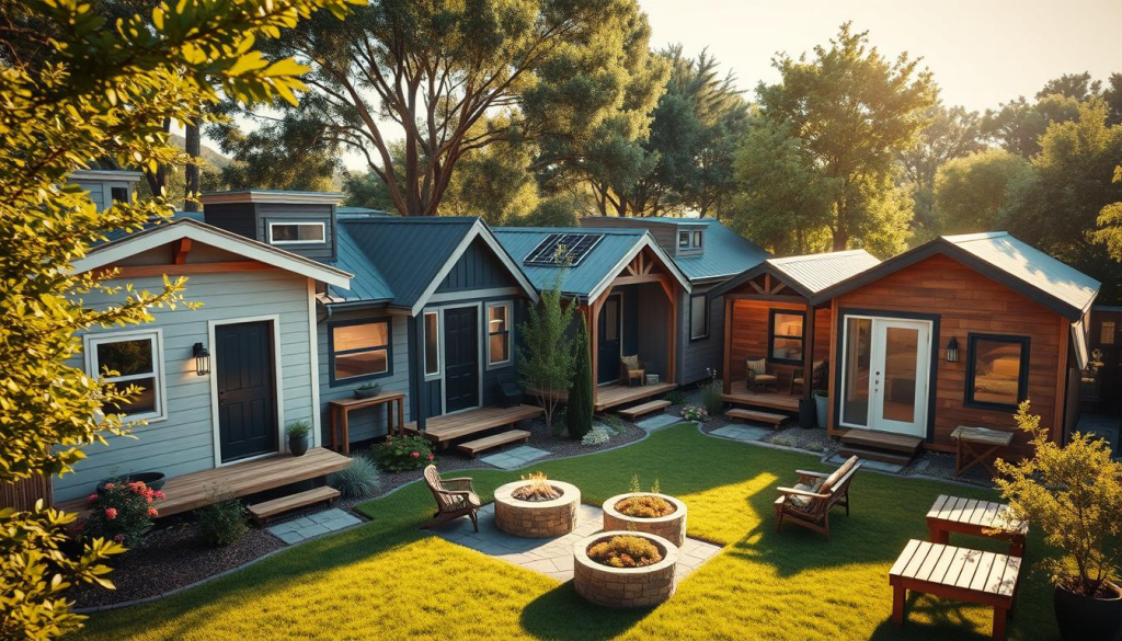 What are tiny homes in co living
