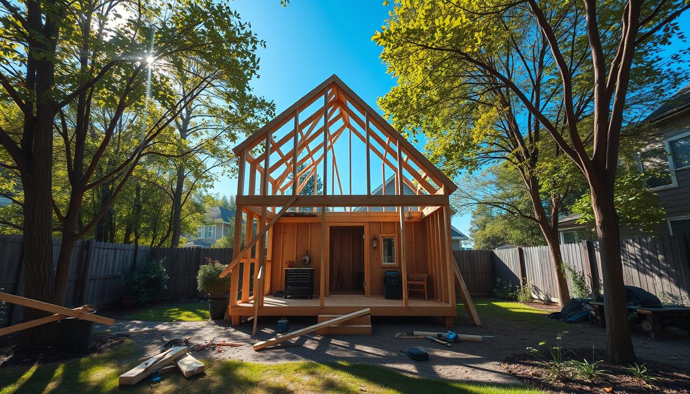 how to build a tiny house in your backyard