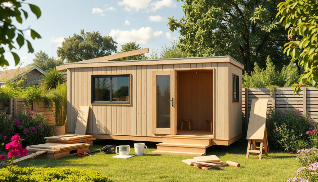 easy assemble tiny home