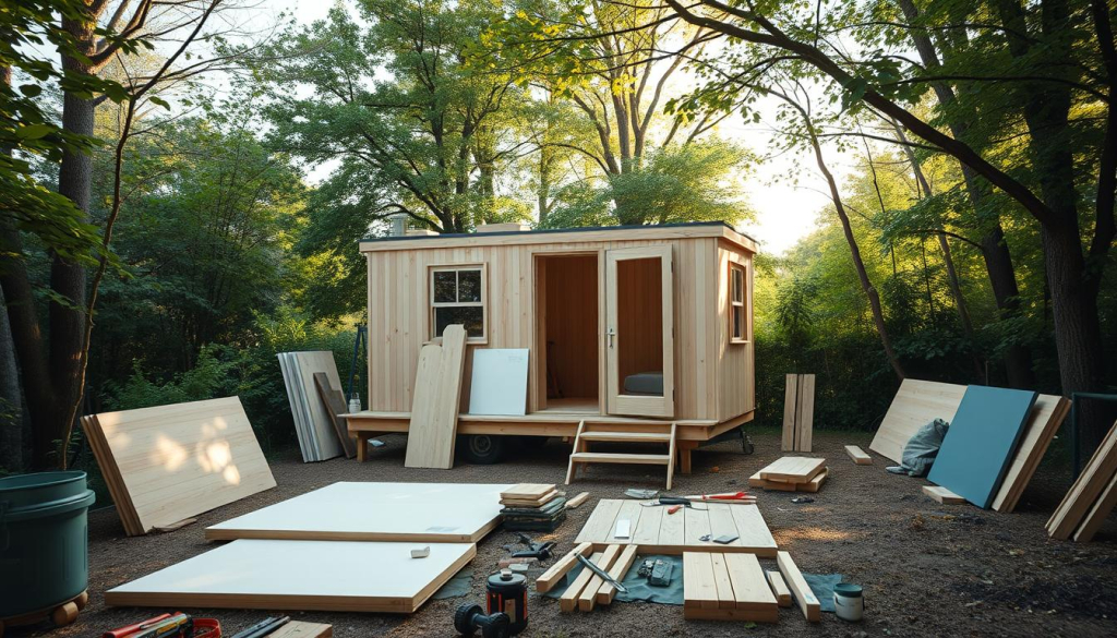small house self-assembly