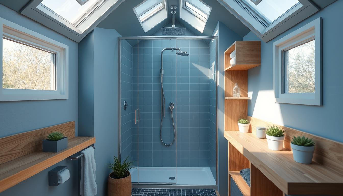 tiny house wet room designs