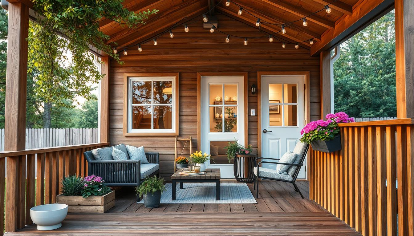 tiny house porch ideas