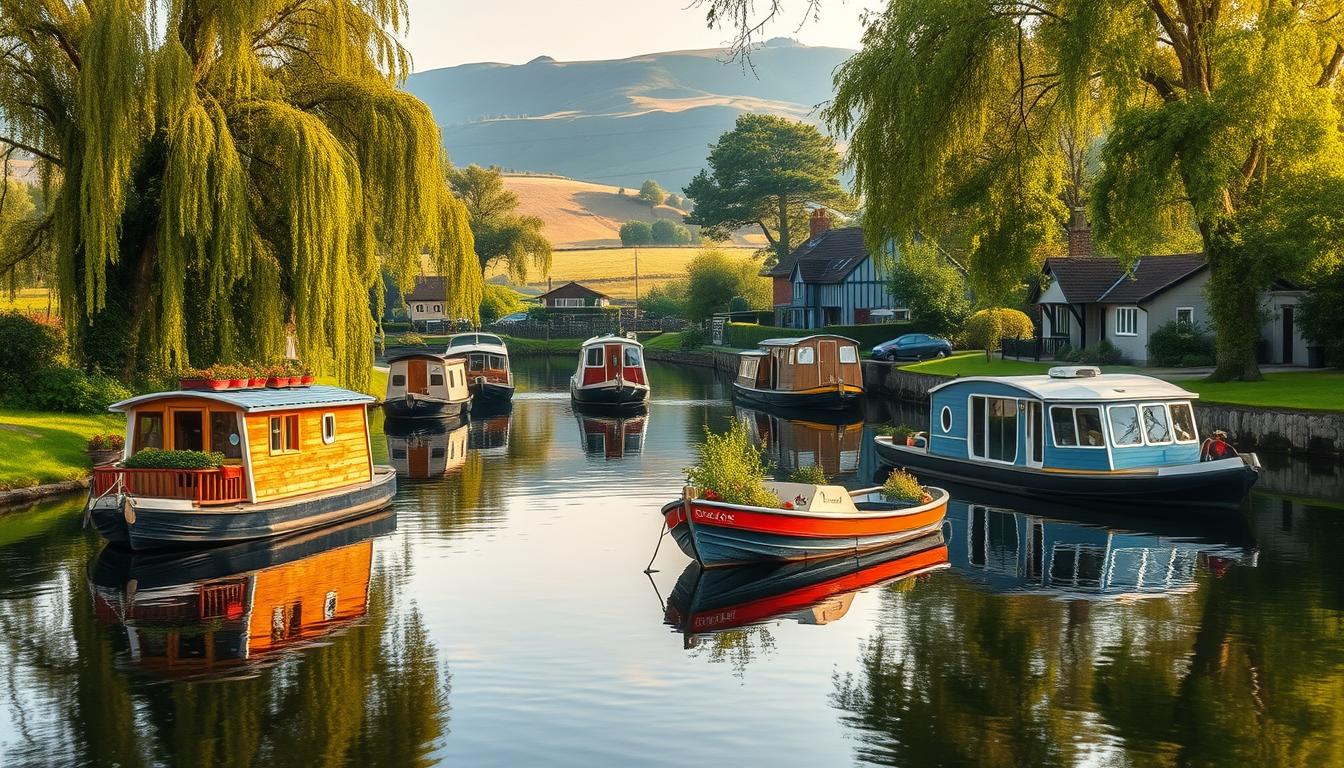 tiny houseboats